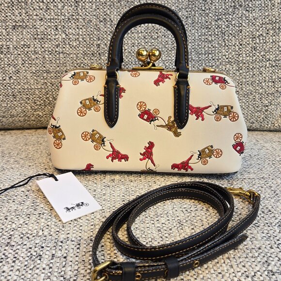 Coach Kisslock Satchel - Picture 2 of 12